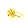 ANILLO EN ORO DE 18KT CON RUBIES