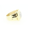 ANILLO EN ORO DE 18KT CON CIRCONITAS