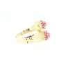 ANILLO EN ORO DE 18KT CON RUBIES