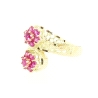 ANILLO EN ORO DE 18KT CON RUBIES