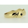 ANILLO EN ORO DE 18KT CON ZAFIROS