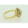 ANILLO EN ORO DE 18KT CON CIRCONITAS