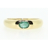 ANILLO EN ORO CON ESMERALDA DE 0,25CT