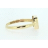 ANILLO EN ORO CON TOPACIO AZUL