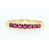 SORTIJA EN ORO CON 0,50 CT EN RUBIES