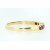 SORTIJA EN ORO CON 0,50 CT EN RUBIES