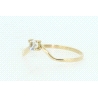 ANILLO EN ORO DE 18KT CON CIRCONITAS