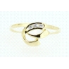 ANILLO EN ORO DE 18KT CON CIRCONITAS