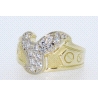 ANILLO EN ORO 18 KT CON CIRCONITAS