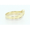 ANILLO EN ORO BICOLOR CON CIRCONITAS