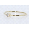 ANILLO EN ORO CON BRILLANTE DE 0,03CT.