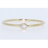 ANILLO EN ORO CON BRILLANTE DE 0,03CT.