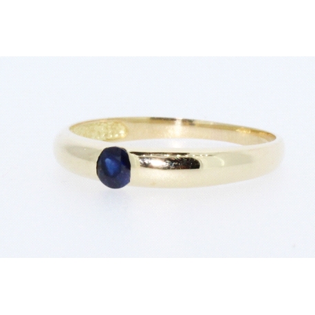 ANILLO EN ORO CON ZAFIRO DE 0,15CT.