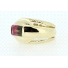 ANILLO EN ORO CON TURMALINA DE 0,45CT