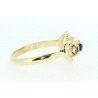 ANILLO EN ORO DE 18KT CON ZAFIROS