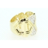 ANILLO EN ORO DE 18KT CON CIRCONITAS