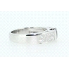 ANILLO CON 0,25CT EN DIAMANTES Y GRANATE