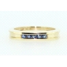 ANILLO EN ORO CON 0,10CT EN ZAFIROS