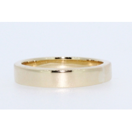 ALIANZA EN FORMA TUBULAR EN ORO DE 18 KT