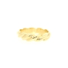 ANILLO TRENZADO EN ORO DE 18 KT