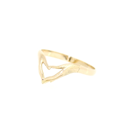 ANILLO MANOS EN ORO DE 18 KT