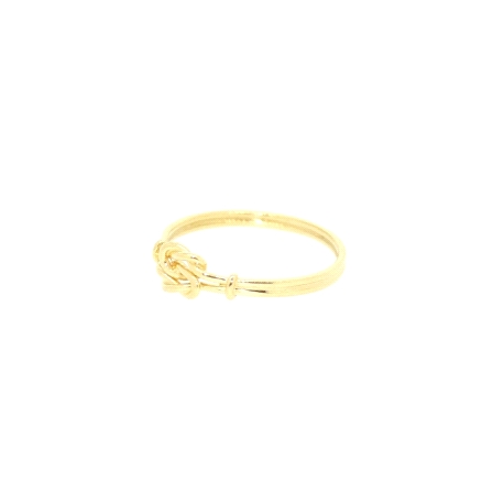 ANILLO NUDO EN ORO DE 18KT