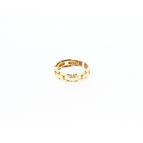 ANILLO EN ORO MODELO CADENETA