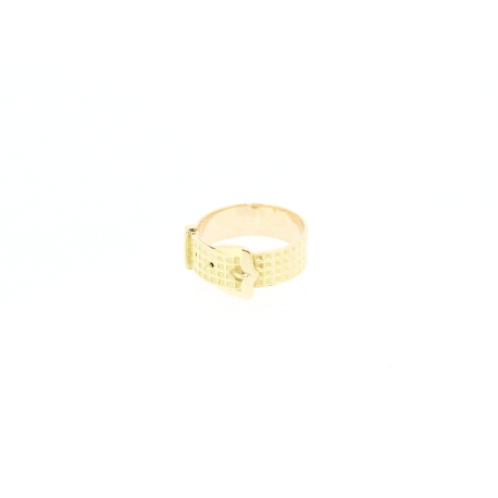 ANILLO CINTURON EN ORO DE 18 KT