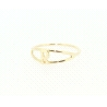 ANILLO LETRA R EN ORO DE 18KT