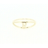 ANILLO LETRA R EN ORO DE 18KT