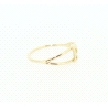 ANILLO LETRA R EN ORO DE 18KT