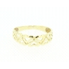 ANILLO EN ORO DE 18KT CON CORAZONES