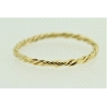 ANILLO TRENZA EN ORO DE 18KT