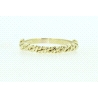 ANILLO TRENZA EN ORO DE 18KT