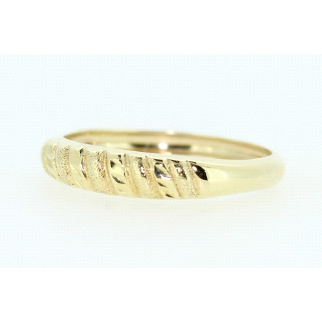 ANILLO EN ORO DE 18 KT LISO