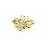 BROCHE EN ORO DE 18KT CON PERLA