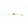 ALFILER EN ORO CON BRILLANTE DE 0,06CT