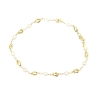 PULSERA EN ORO CON PERLAS