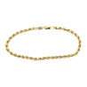 PULSERA CORDON EN ORO DE 18 KT