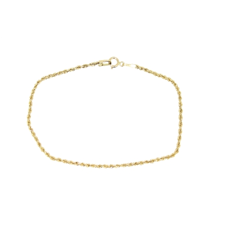 PULSERA CORDON EN ORO DE 18 KT