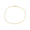 PULSERA CORDON EN ORO 18K CON CIERRE REASA