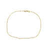 PULSERA CORDON EN ORO 18K CON CIERRE MOSQUETON