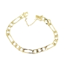 PULSERA BILBAO BARBADA  EN ORO DE 18 KT