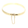 PULSERA RIGIDA EN ORO DE 14 KT