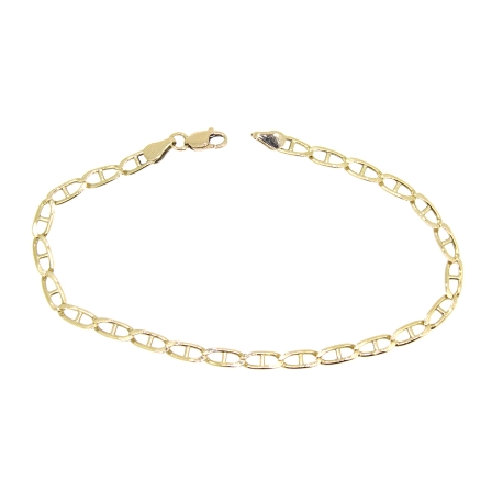 PULSERA ANCLA EN ORO DE 18 KT