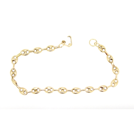 PULSERA CALABROTE EN ORO DE 18 KT