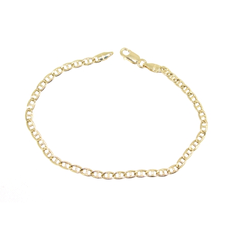 PULSERA  MODELO ANCLA EN ORO DE 18 KT