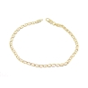 PULSERA  MODELO ANCLA EN ORO DE 18 KT