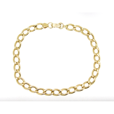 PULSERA BARBADA EN ORO DE 18 KT