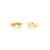 PENDIENTES EN ORO CON PERLAS